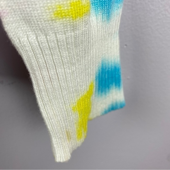 Central Park West Wisteria Multi Coloured Tie Dyed Sweater XS - Picture 10 of 13